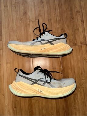 Asics Superblast 1 Peach Whisper/Green Mens 11